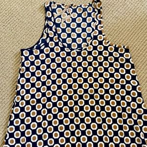 Bailey 44 Navy Silk Tank X Small